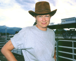 Beate at the Rodeo